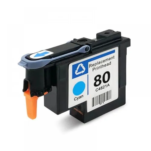 互換性のあるPrinthead C4820A C4821A C4822A C4823A FOR 80プリントヘッドデザインジェット1050 1055 1055cm 1050Cプラスプリンター(Cyan)