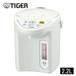 【即納在庫品】 タイガー TIGER マイコン電気ポット 2.2L PDR-G221W ホワイト 電気ポット 省スチーム 節電タイマー 保温選択 カルキぬき PDRーG221W