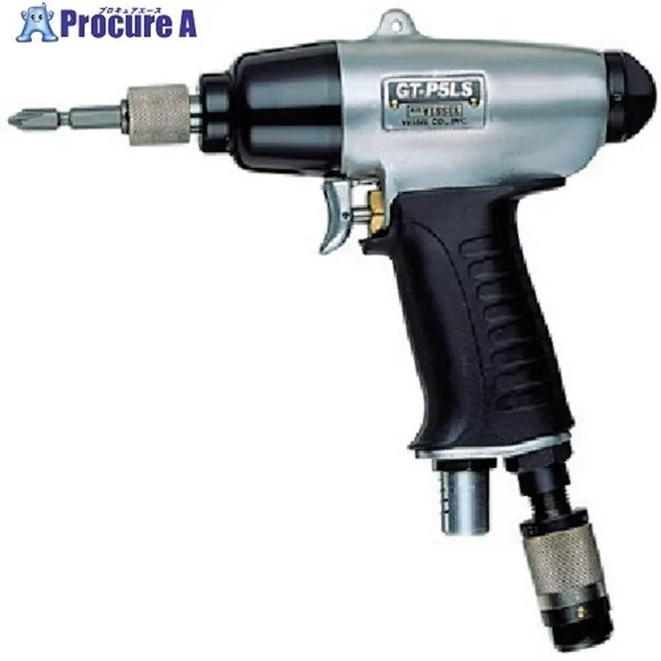 VESSEL エアードライバー(衝撃式消音装置付) No.GT-P5LS GT-P5LS (ﾋﾟｽﾄﾙｶﾞﾀ) 1台