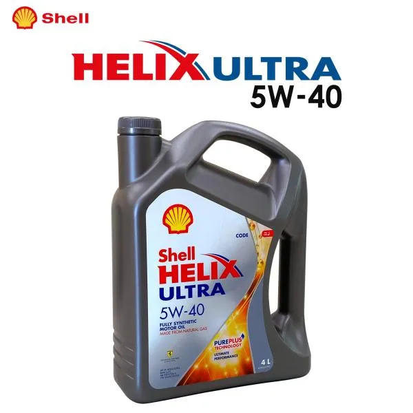 25日coupon Shell HELIX ULTRA 5W-40 4L (シェル ヒリックス ウルトラ) エンジンオイル [並行輸入品] オイル交換