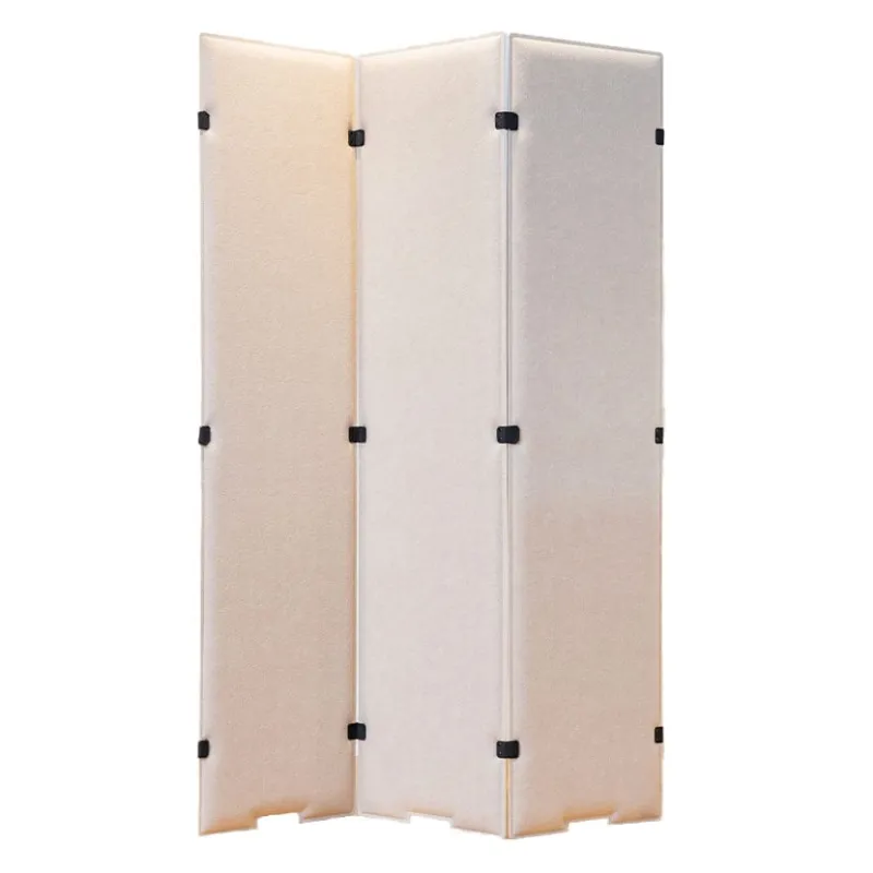 branCom 3連 吸音パーテーション 衝立 幅1350×高さ1800mm