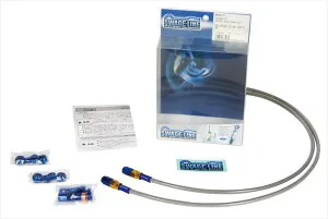 【PLOT(プロト)】 【4548664388431】 SwageLine フロントホースキット G＆B／クリア ZXR750／R 91-96 PAF641