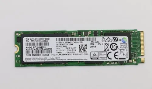 Lenovo Memory SSD 256GB M.2 PCIe3x4 **New Retail**、00UP436 (**New Retail**)