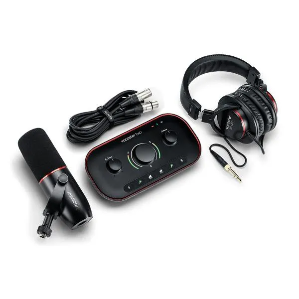 Focusrite フォーカスライト Vocaster Two Studio バンドルセット オーディオインターフェイス ポッドキャスト