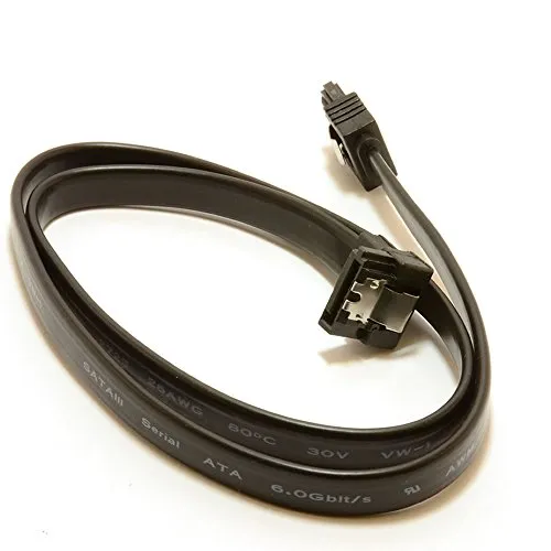 kenable SATA 3ロックプラグto右角度プラグ6 GB High Speedケーブルリード50 cm ( ~ 1.5フィート)