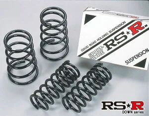 [RS-R_RS★R SUPER DOWN]L600S ムーヴ(2WD_660 TB_H7/9～H10/9)用競技専用ダウンサス[D011S]
