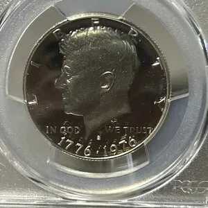 1976年 S シルバー ケネディ ハーフドル 50セント PCGS PR69 DCAM バイセンテニアル、プルーフ 1/2 ドル 1