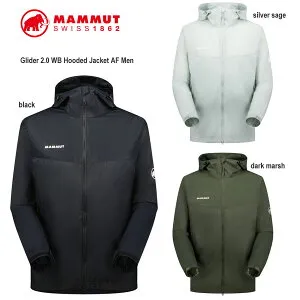 マムート 1012 00630 グライダー 2.0 ウィンドブレーカー フーデッド ジャケット アジアンフィット MAMMUT Glider 2.0 WB Hooded Jacket AF Men 0001 black , 40284 dark marsh , 1288 silver sage