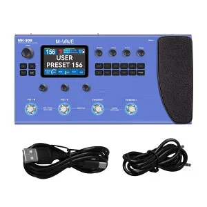 マルチエフェクター ギター MK-300 アンプモデラー 320エフェクト 120AMP ルーパー ドラムマシン MIDI対応 バッテリー内蔵 録音 練習 ライブ コンパクト エレキギター ギフト