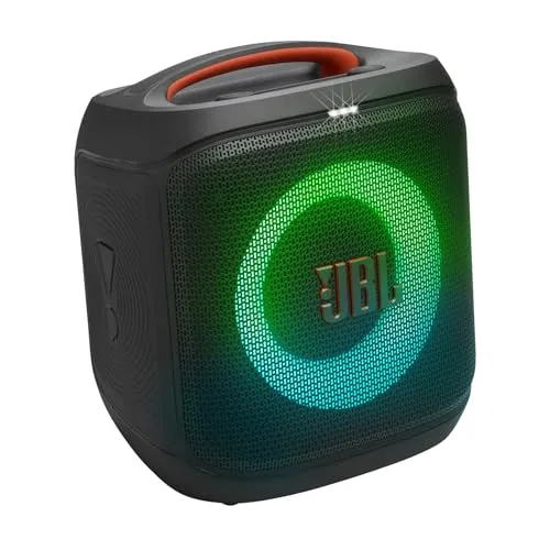 JBL PARTYBOX ENCORE ESSENTIAL 2 Bluetoothスピーカー ワイヤレス/マイク入力/バッテリー搭載/最大15時間再生/IPX4/最大100W出力/Auracast対応/ブラック JBLPBENCOREESS2JN