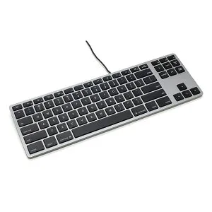 Matias RGB Backlit Wired Aluminum Tenkeyless keyboard for Mac-Space Gray 英語配列 [FK308LB]