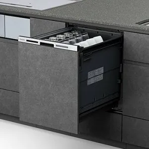 食器洗い乾燥機 パナソニック製（Panasonic）NP-45MD9WP 幅45cm ディープタイプ 深型大容量 M9Plusシリーズ 【扉材別売】