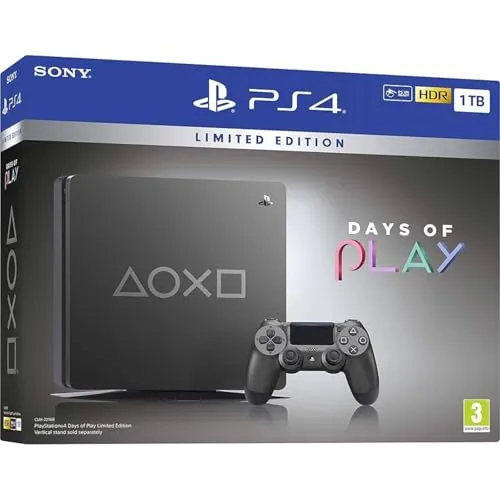 【整備済み品】 SONY ソニー PlayStation 4 Days of Play Limited Edition 1TB (CUH-2200BBZR) PS4 プレステ4 プレイステーション4 180日保証 【メーカー生産終了】