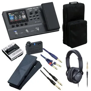 BOSS / GX-10 Guitar Effects Processor ボス GX10 マルチエフェクター[オプションアイテム+リュック式キャリングバッグセット] FS-5U + EV-1-WL + BT-DUAL【PTNB】