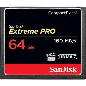 【サンディスク SanDisk 並行輸入品2週間保証のみ】サンディスク CFカード 64GB SDCFXPS-064G-X46 ExtremePro コンパクトフラッシュ