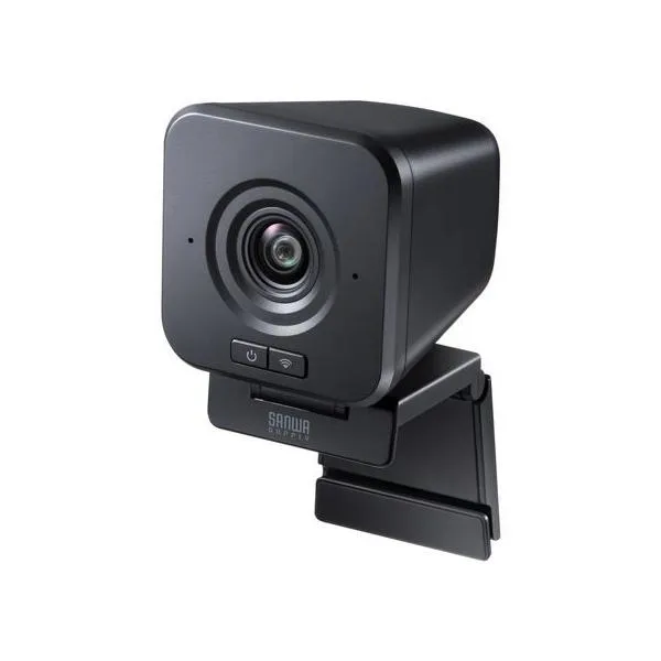 【お取り寄せ】サンワサプライ ワイヤレス広角WEBカメラ CMS-V69BK ＷＥＢカメラ ＰＣ周辺機器 パソコン 家電