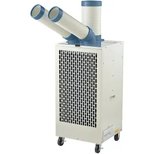 ナカトミ ツインダクトスポットクーラー(単相100V・首振付/冷媒R32)SAC-34S