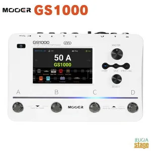Mooer GS1000ムーアー ジーエスセン【Stage-Rakuten Guitar Accessory】マルチエフェクター プロファイラー 軽量 小型 コンパクトサイズ effector effect pedal multi effector MNRSアンプモデル