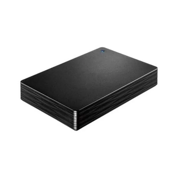 IODATA(アイ・オー・データ) HDPH-UTV2NV USB 5Gbps(USB 3.2 Gen1)対応 ポータブルハードディスク 4TB テレビ録画 ブラック