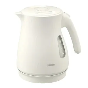 タイガー魔法瓶 蒸気レス電気ケトル 1.0L （QUICK&SAFE+） PCV-A100 WM マットホワイト