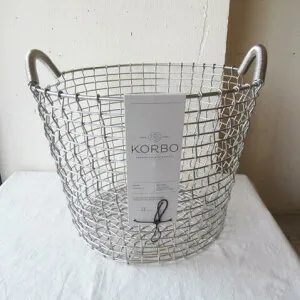≪送料無料≫KORBO / STAINLESS STEEL WIRE BASKET / CLASSIC 24コルボ / ステンレス スチール ワイヤーバスケットクラシック24