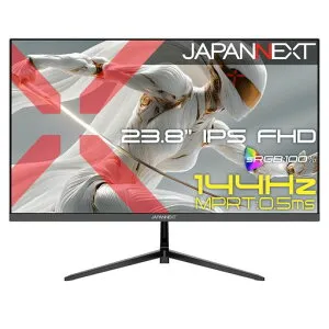 【ECサイト限定】JAPANNEXT23.8インチIPSパネル搭載144Hz/0.5ms(MPRT)対応フルHD(1920x1080)解像度ゲーミングモニターJN-Ei238G144FHDMIDisplayPortHDRPS5