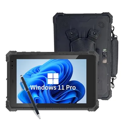 CENAVA W10Y 頑丈なタブレット、10.1インチ Windows 11 Pro 産業用タブレット、8GB+128GB、Intel Core(TM) i5-10210Y、IP68防水、700nit日光読み取り可能、4G LTE GPS WiFi 高耐