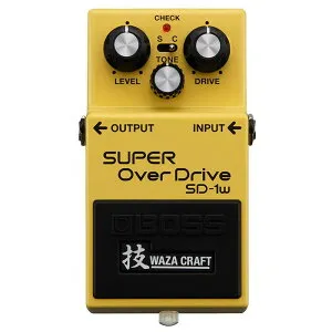 BOSS 【×IKEBEクリアポーチプレゼント】SD-1W(J) [MADE IN JAPAN] [SUPER OverDrive 技 Waza Craft Series Special Edition] オーバードライブ ボス