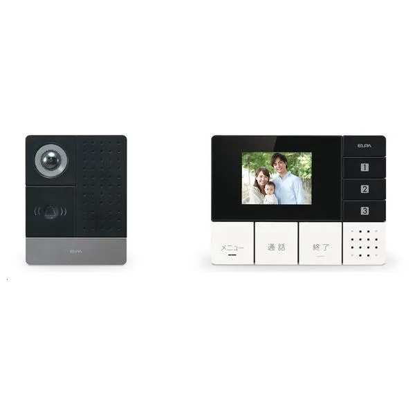 朝日電器 DECT ワイヤレス テレビドアホン DHS-SM2030