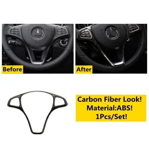 ダッシュボード AC エア ウインドウ リフト ドア ロック スピーカー ギア カバー トリム カーボンファイバー アクセサリー 適用: メルセデス-ベンツ ヴィト W447 2014-2021 タイプH AL-OO-5058 AL Interio