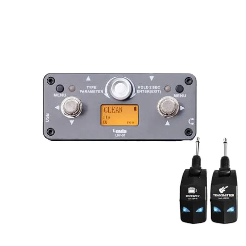 Louis LMF-01 + LGW-01 ワイヤレスシステムセット 手のひらサイズ マルチエフェクター ルイス