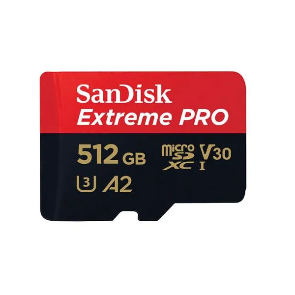 SDSQXCD-512G-GN6MA [512GB / microSDXC UHS-I(U3) / 読込速度最大200MB/s / 書込速度最大140MB/s / Class10 / V30 / A2]