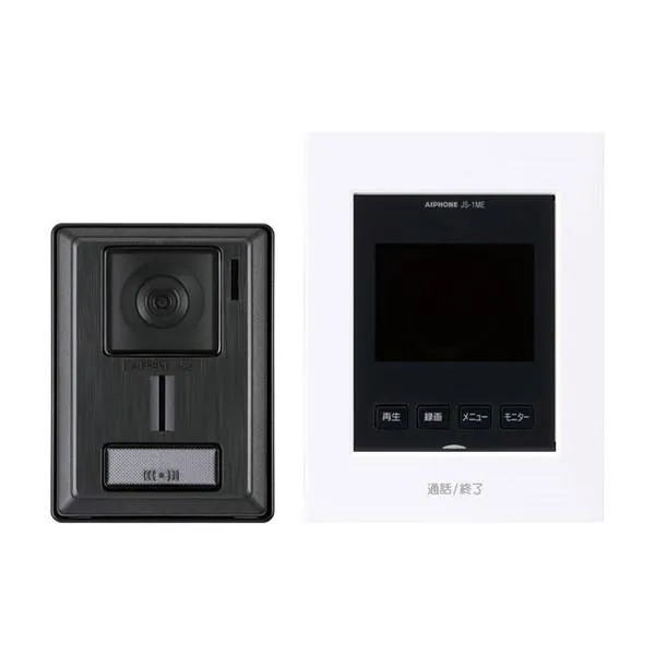 アイホン KL-66 [テレビドアホン] 録画機能内蔵 カメラレンズ調整可能 AC電源プラグ式