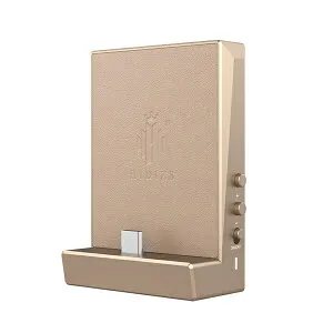 HIDIZS｜ヒディス ポータブルヘッドホンアンプ シャンパンゴールド DH80Champagnegold [DAC機能対応]【rb_audio_cpn】