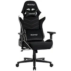 ルームワークス VES-S2WH ゲーミングチェア [W720xD720xH1205～1275mm] VESTEX S2シリーズ(フットレストなし) ホワイト VES-S2WH