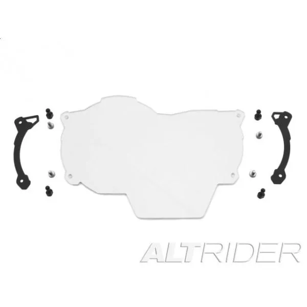 AltRider アルトライダー Clear Headlight Guard Extended Lens カラー：Black R1200 GS Exclusive Water Cooled Rallye BMW ヘッドライトガード 外装