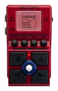 【無償オンラインユーザー登録で安心の3年間製品保証】ZOOM / MS-60B+ MultiStomp Bass Pedal ベース用 ストンプボックス【池袋店】