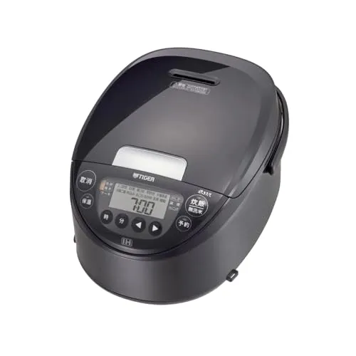 タイガー魔法瓶 IHジャー炊飯器 (5.5合炊き)モーブブラックJPW-M100 KV