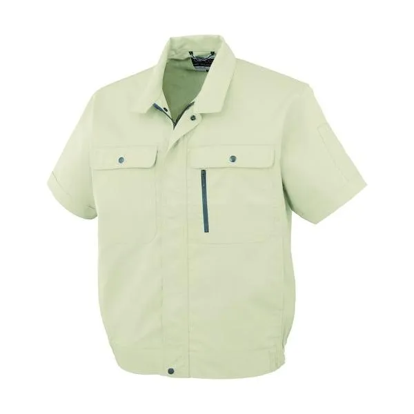 コーコス信岡 半袖ブルゾンH-190 5アイボリー EL H-190-5-EL