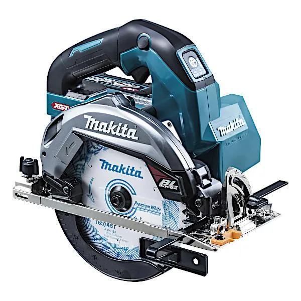 (純正品) 165mm 充電式マルノコ (無線連動タイプ) マキタ HS002GZ 本体のみ 青 (バッテリ・充電器・ケース別売) 40Vmax (鮫肌チップソー付)