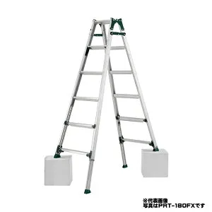 ALINCO アルインコ 伸縮脚付はしご兼用脚立 PRT-FX PRT-120FX PRT-150FX PRT-180FX PRT-210FX PRT-240FX PRT-270FX PRT-300FX PRT-330FX PRT-360FX 幅広踏ざん 高さ調整 6mmピッチ 脚立 はしご 作業台