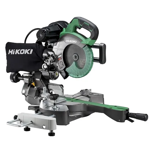 【ポイント5倍】【直送品】 HiKOKI 卓上スライド丸のこ C7RSHD (K) (57301005) チップソー(黒鯱)付 【大型】