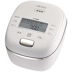 TIGER(タイガー) 圧力IHジャー炊飯器 炊きたて ご泡火炊き オフホワイト JRI-G180WO ［1升 /圧力IH］