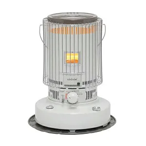 ●トヨトミ 暖房機器【KS-67H(W)】ホワイト ポータブル石油ストーブ (対流型) タンク6.3L 2重タンク構造 乾電池別売(単2/4本必要)