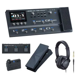 BOSS / GX-100 Guitar Effects Processor[自由自在にサウンドメイクセット] FS-1-WL + EV-1-WL + BT-DUAL【PTNB】