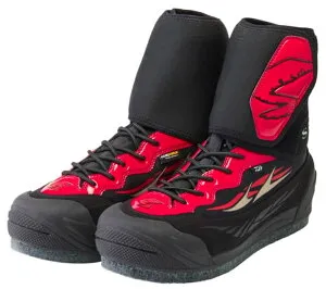 ダイワ F1 スペシャルシューズ (フェルトスパイク・先丸) F1SP-3500 レッド 27.0cm｜鮎タビ daiwa 釣具