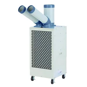 ナカトミ NAKATOMI ツインダクトスポットクーラー SAC-34S 単相100V 自動首振り 【個人宅配送不可】【車上渡し】