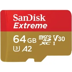 SanDisk Extreme microSDXC UHS-Iカード 64GB