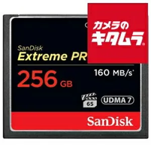 サンディスク Extreme PRO UDMA 7 コンパクトフラッシュカード 256GB 〔SDCFXPS-256G-J61〕 《納期約1ヶ月》
