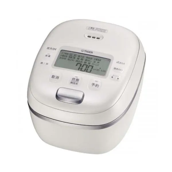 タイガー TIGER 圧力IHジャー炊飯器 ご泡火炊き 5.5合炊き マットホワイト JRI-A100WM〈JRIA100-WM〉